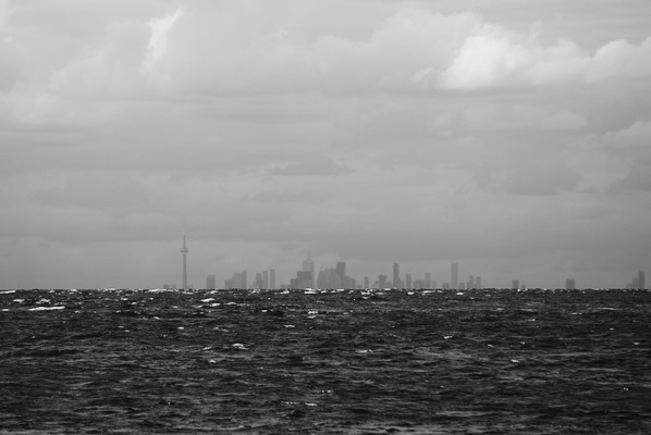 far away skyline of Toronto