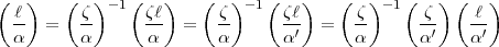 (   )   (  ) -1(   )    (  ) -1(   )   (   )-1 (   )(   )
  l-  =   z-     zl  =   -z      zl  =   z-     -z    -l
  a       a      a       a       a'      a      a'    a'
