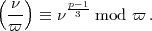 (   )
  n- = _  np-31 mod p .
  p
