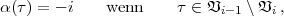 a(t ) = - i   wenn     t  (-  Vi- 1 \Vi ,
